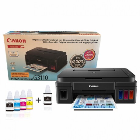 Impresora Canon Multifunción Pixma G3110 Wifi 001