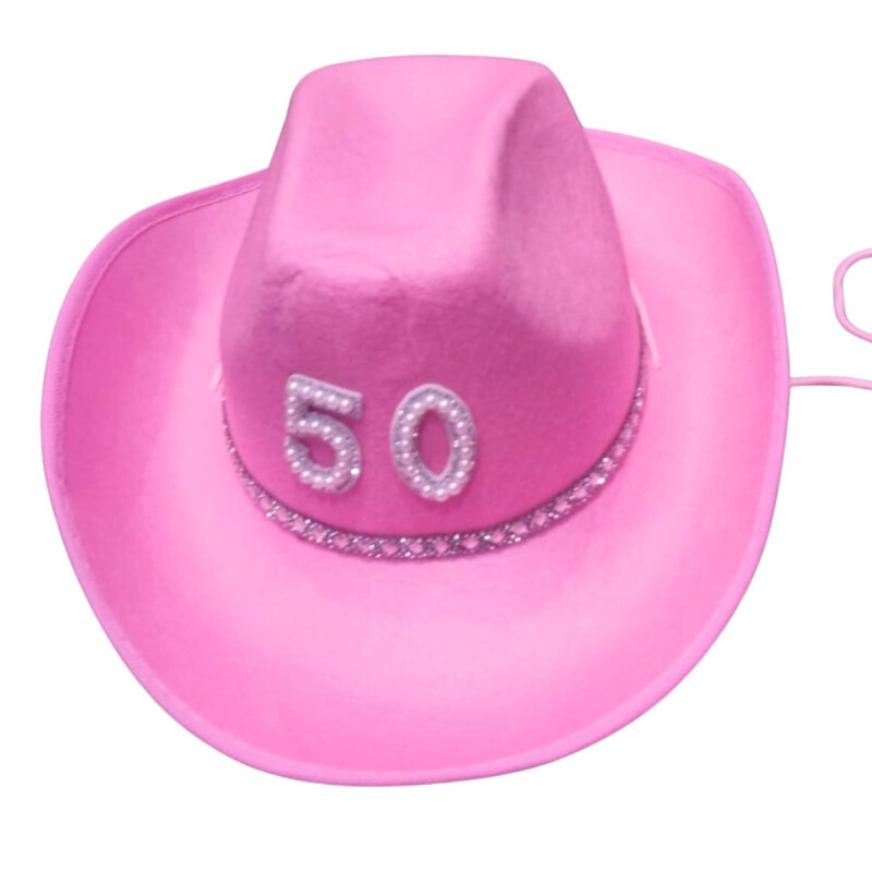 Sombrero Cowboy N°50 ROSA