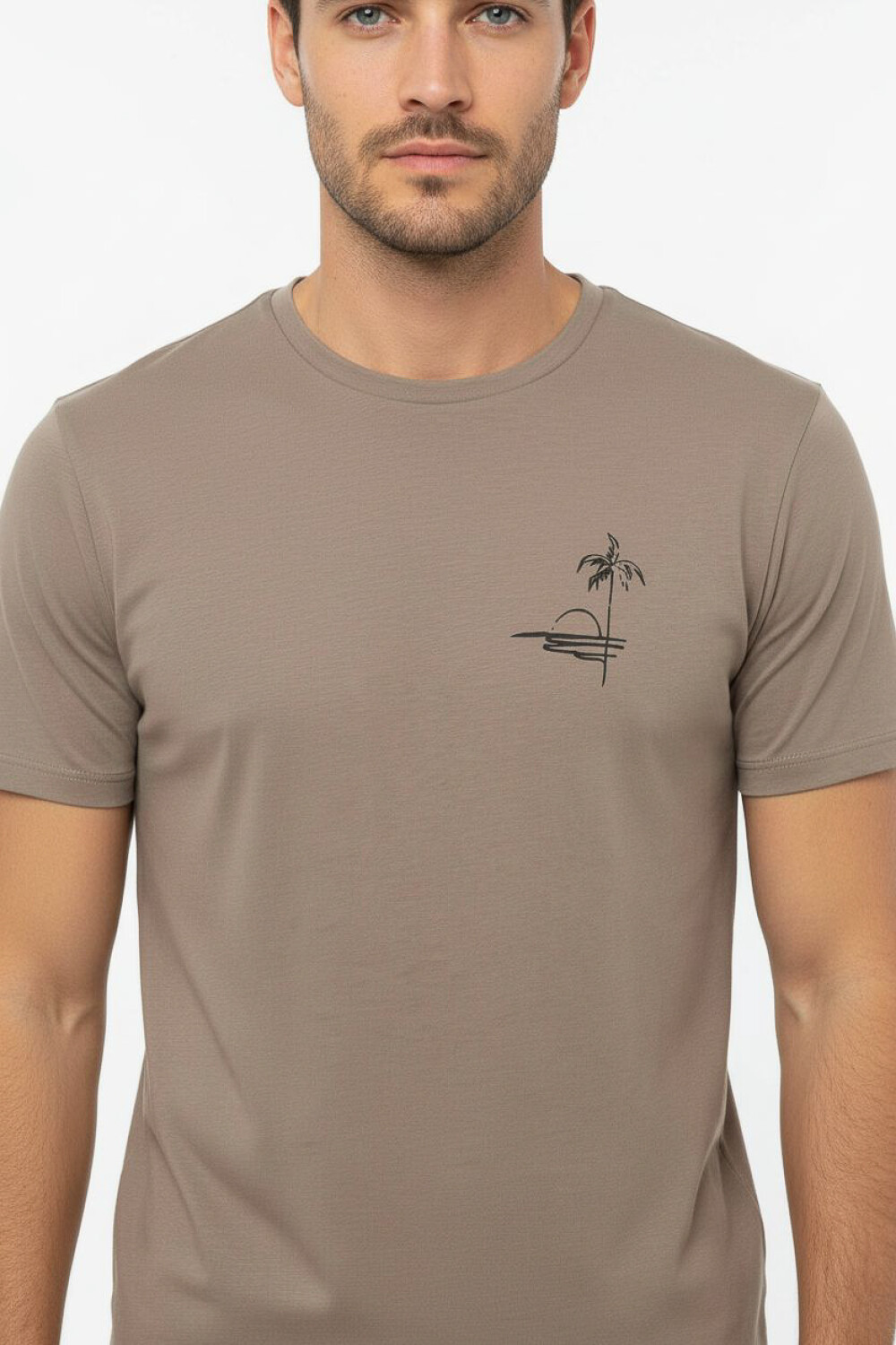Remera Nubbel Taupe / Mink / Vison