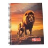 CUADERNO PAPIROS CON ESPIRAL 96 HOJAS 796 TAPA LEON