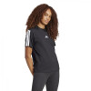 Remera ADIDAS W 3S SJ T B Mujer JM2393 Negro-blanco