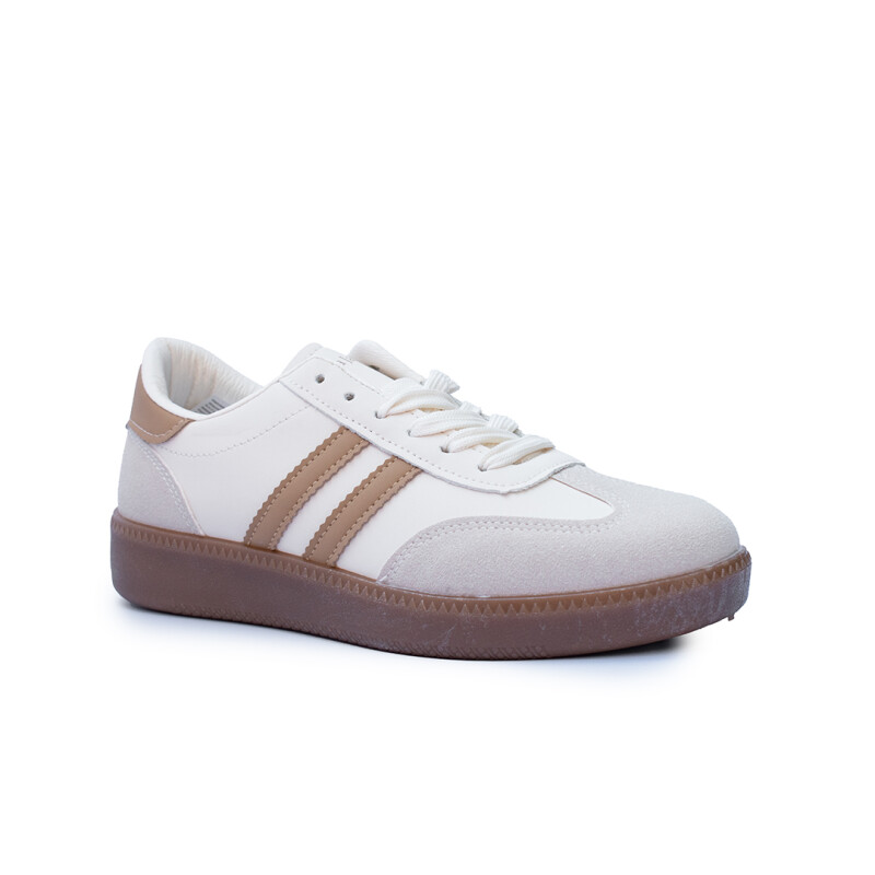 Calzado deportivo Panama Jack White/Beige