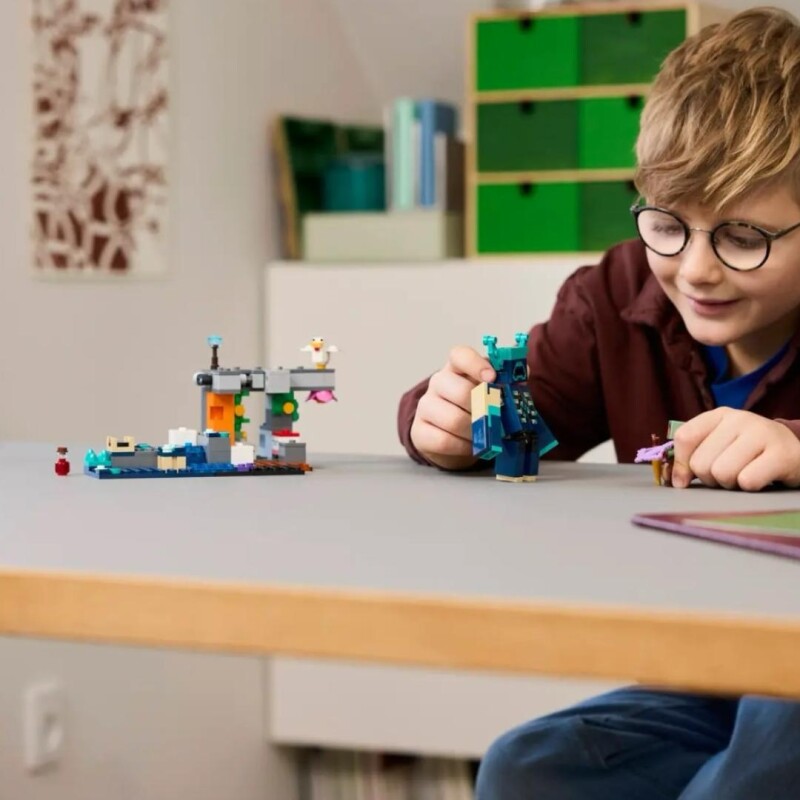 Lego 21274 Minecraft El Encuentro Con El Custodio Lego 21274 Minecraft El Encuentro Con El Custodio