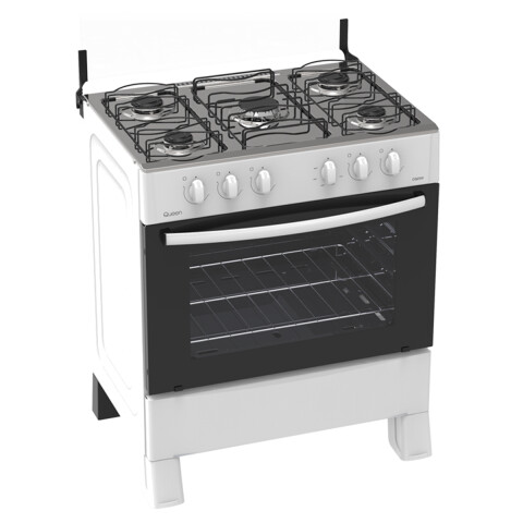 Cocina Queen Cq250 Supergas 5 Hornallas COCINA QUEEN GAS 5H BLANCA CQ250