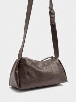 Bolso Bandolera Efecto Craquelado marron