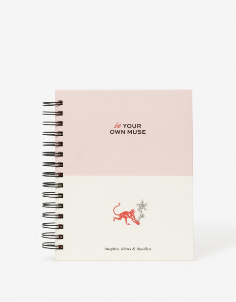 Anotadores Cuadernos y Memos Cuaderno Cuaderno A5 "be Your Own Muse" - Combinacion Multicolor