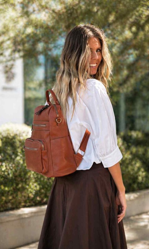 MOCHILA BROOKLYN HABANO