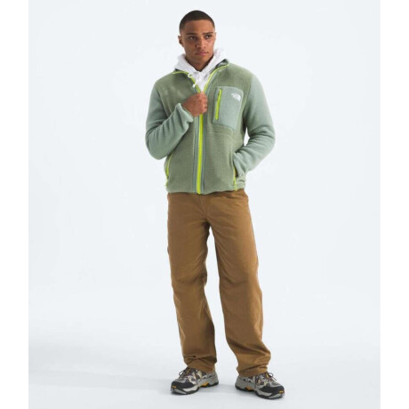 Campera Polar Yumiori Full-Zip Bark Mist/Slate Moss/Fi