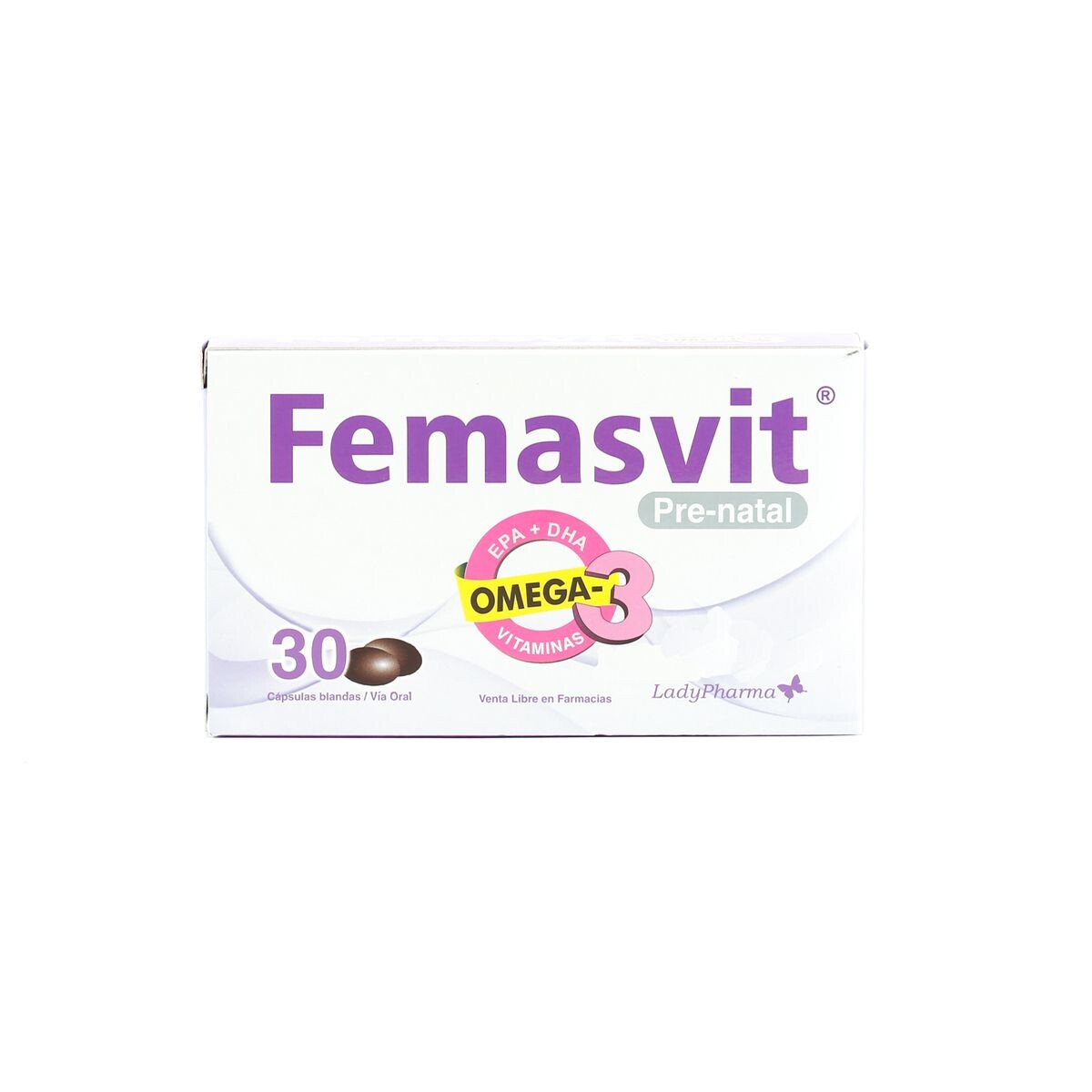 FEMASVIT PRE-NATAL CJ X 30 CÁPS. BLANDAS 