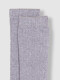 Calcetin Liso Gris