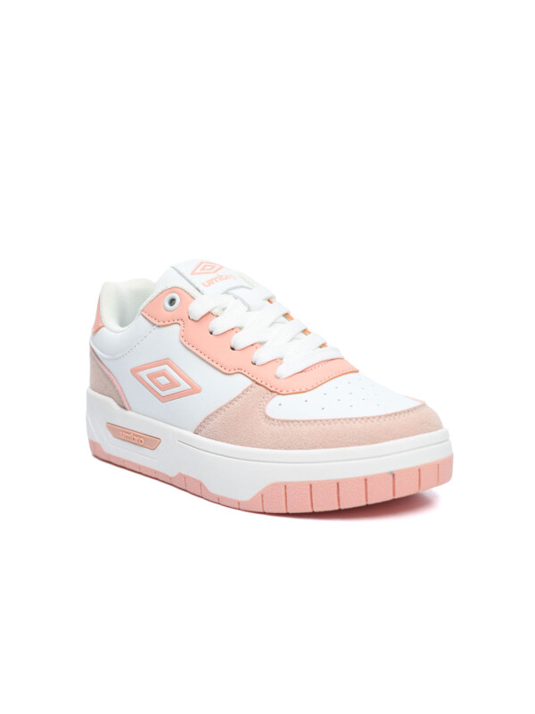 Championes MILO BOLD Umbro Junior Blanco, Rosado