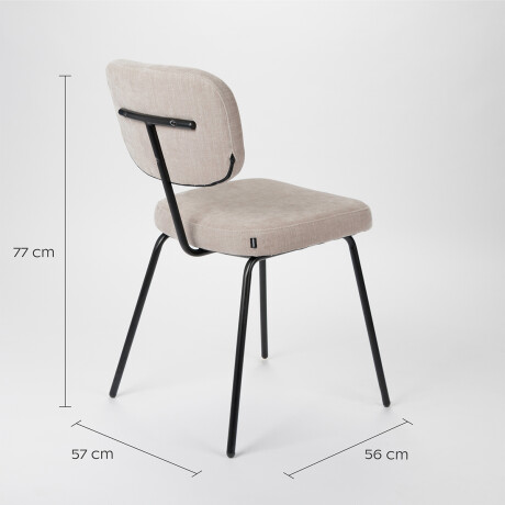 Silla VOGHERA Marrón