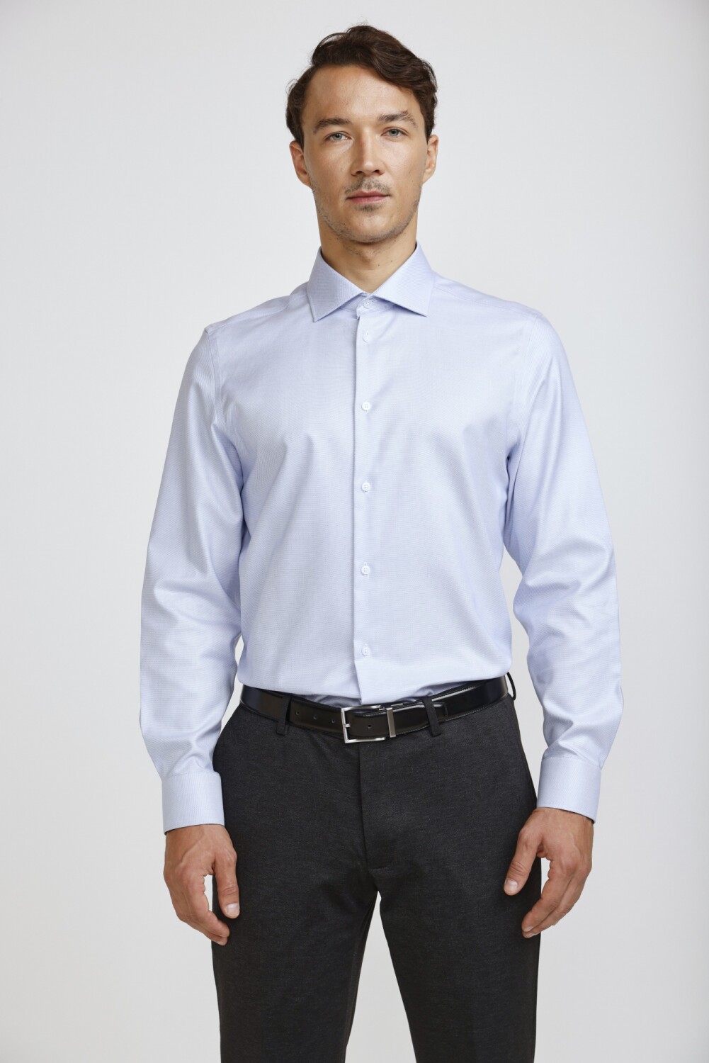 Camisa Guarnieri Premium - CELESTE FANTASIA — ALTOCONCEPTO