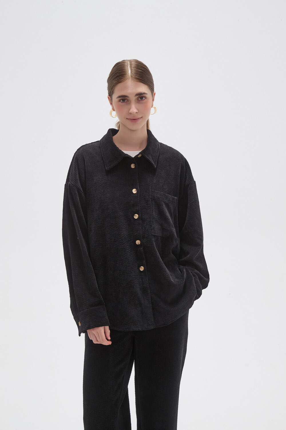 Camisa Ligu Negro