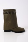 BOTA LARGA SCORPIO STUDDED Verde