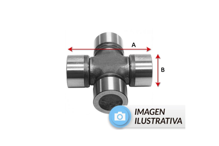 CRUCETA A:141.9mm B:41.2mm CRUCETA A:141.9mm B:41.2mm
