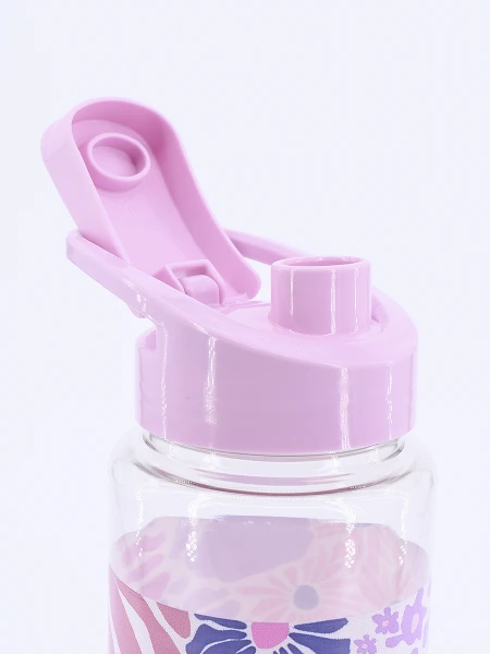 BOTELLA FLOWERS ROSADO