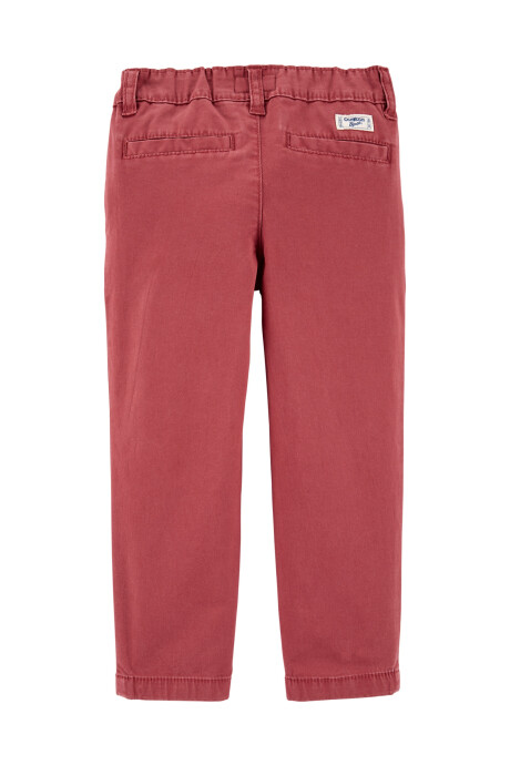 Pantalón de sarga clásico 0