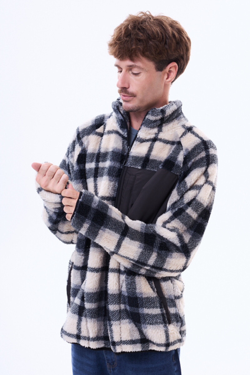 Campera de sherpa Conil Blanco