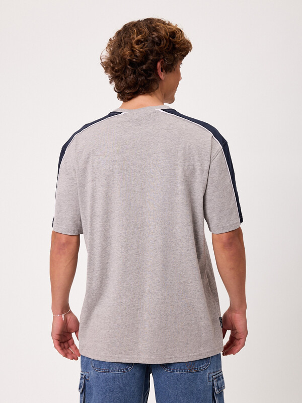 T-SHIRT ZOREN S27 RUSTY Gris Melange