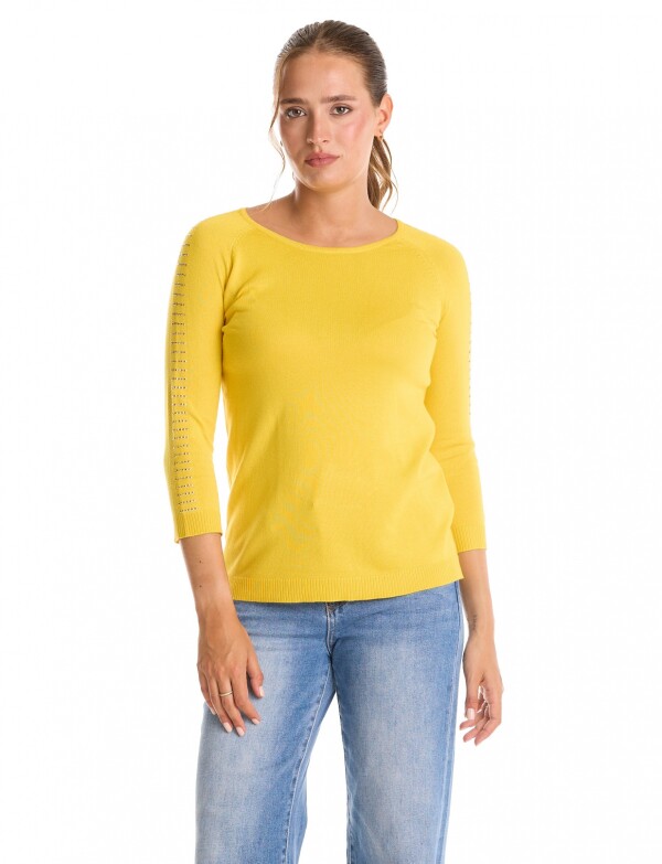 Buzo Tachas AMARILLO