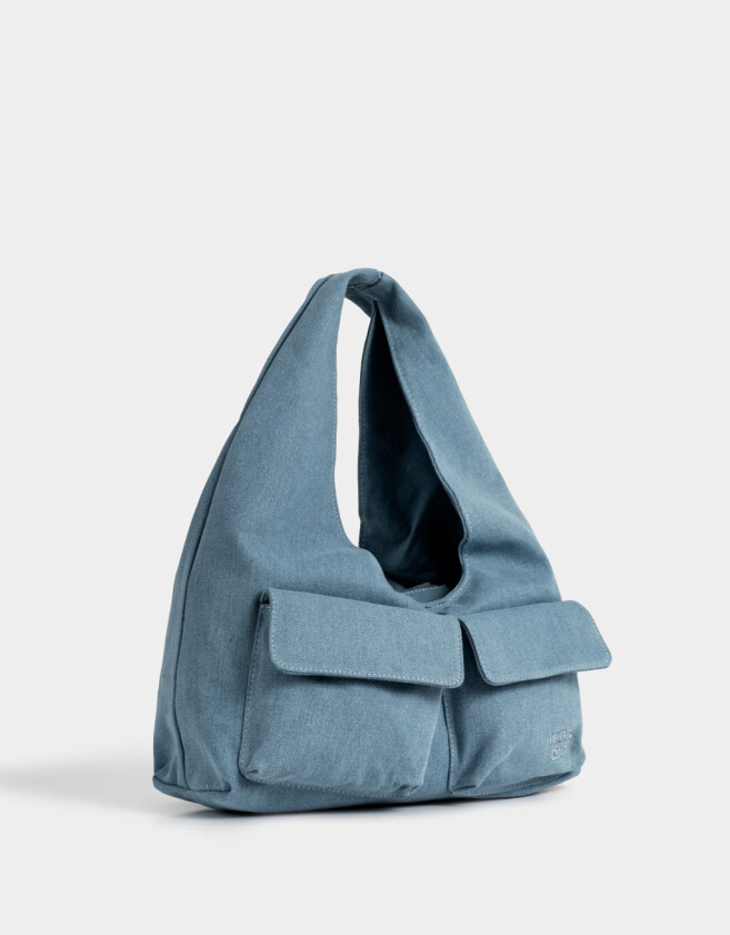 Saca Cartera Saca Denim - Azul Celeste