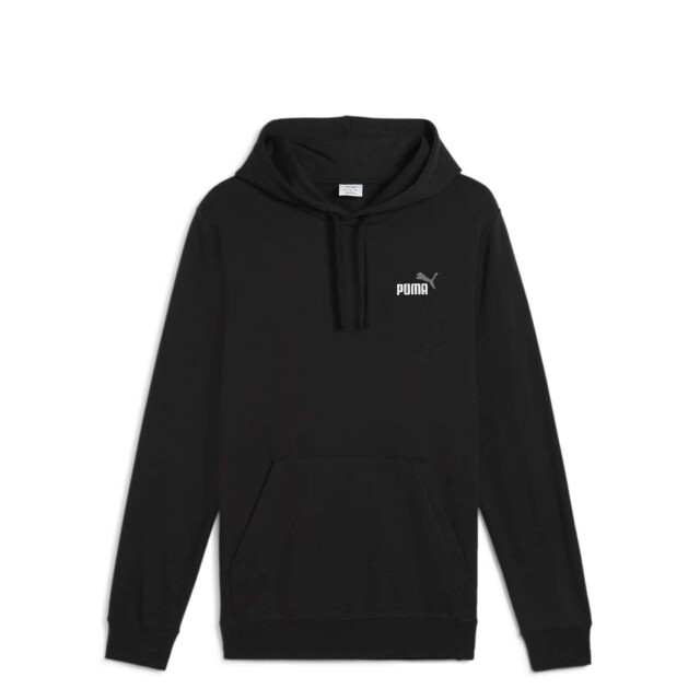 Buzos Puma Canguro Logo Hoodie TR Masculino Negro