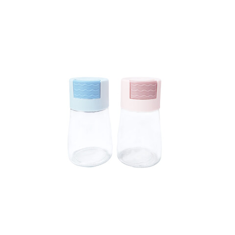 Especiero dispensador de vidrio 2 colores Especiero Dispensador De Vidrio 2 Colores