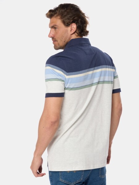 REMERA LEGACY 6032 GRIS AZUL