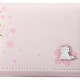 Billetera gatito sakura rosa