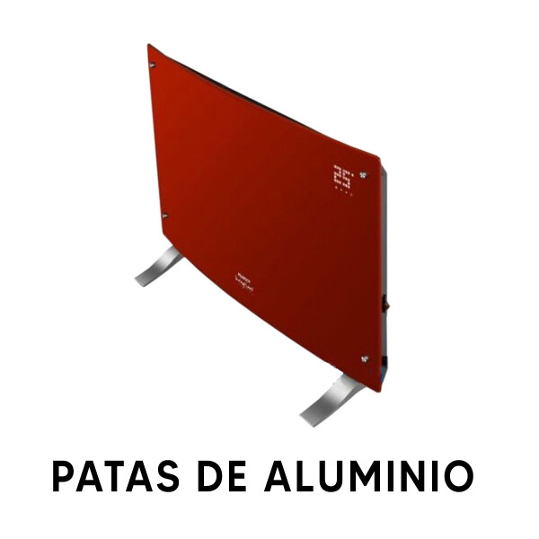 Calefactor Peabody Pevqd20 Vitro Convector Digital ROJO