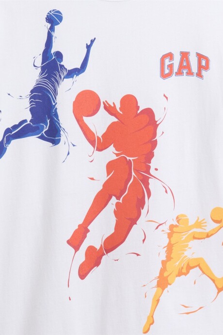 Remera Gráfico Bebé Optic White