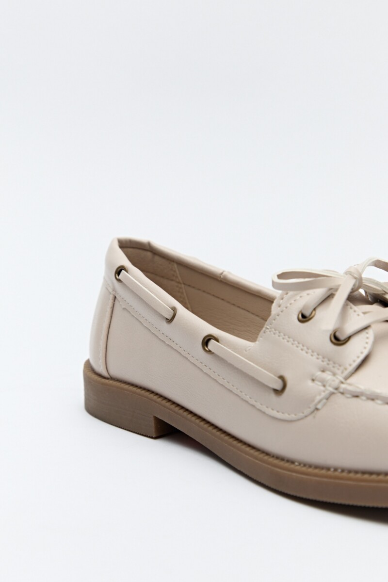 ZAPATO BOATING Beige