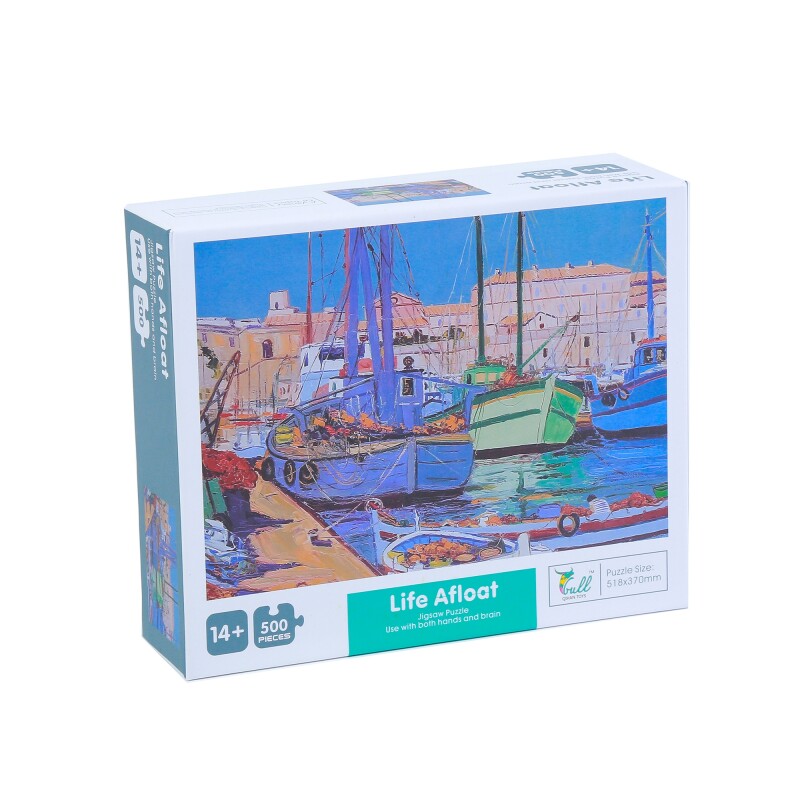 Puzzle Barcos 500pcs Sin Color