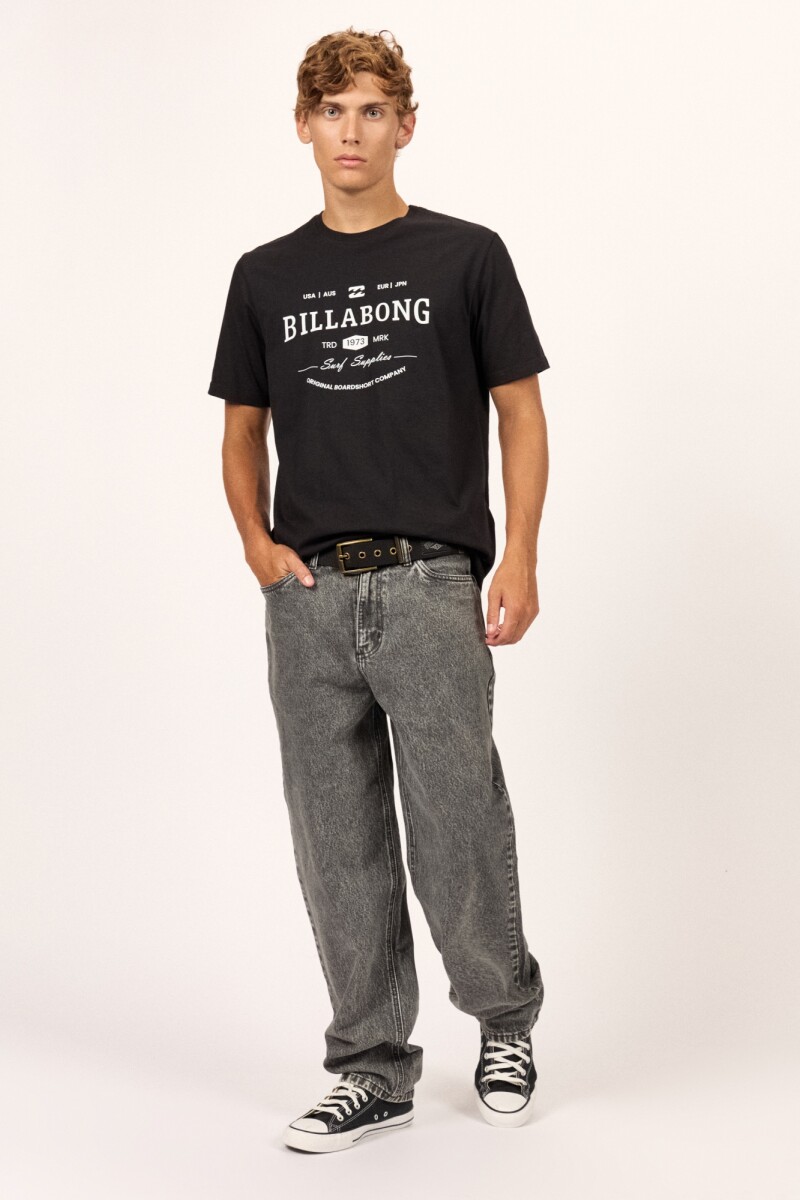 REMERA SOUTH RUNNER TEE J-negro