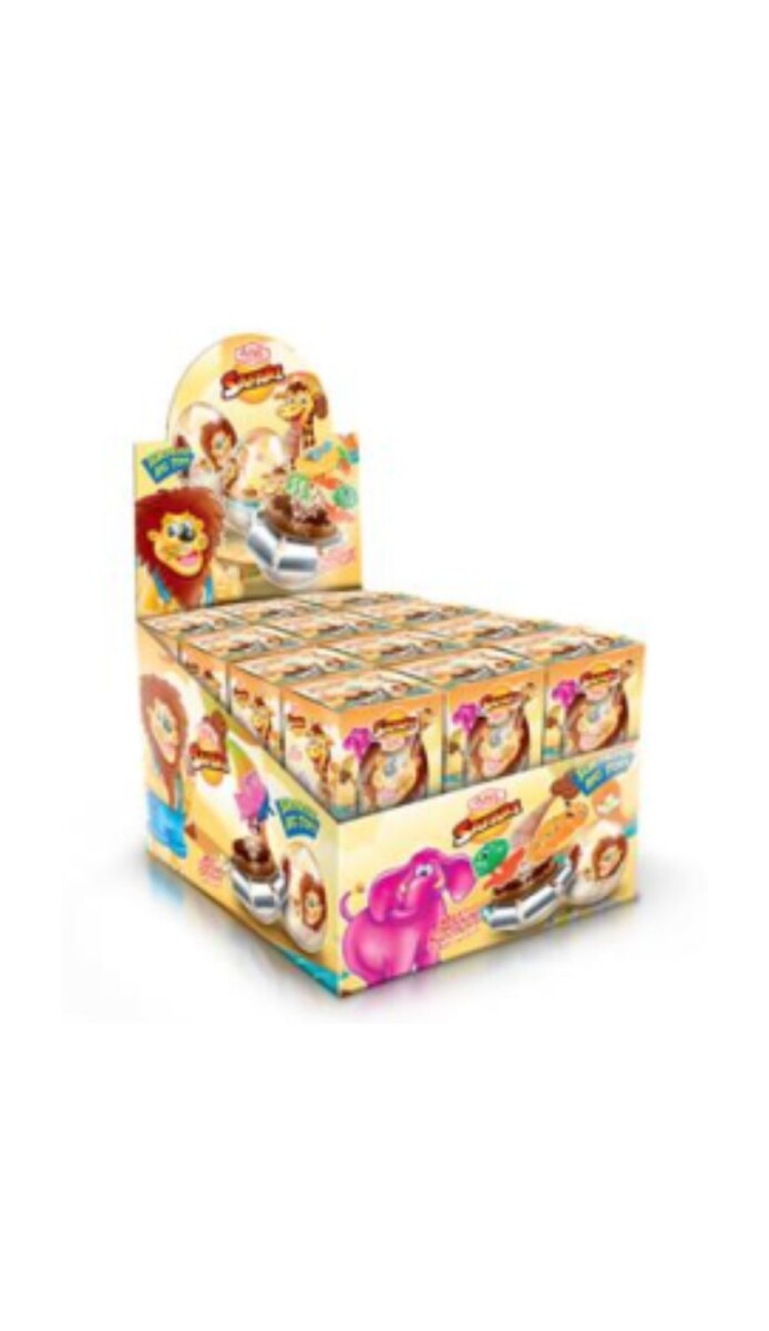 HUEVOS. ANL 60GRS ANL SAFARI EN CAJA (DISPLAY 24PCS) 