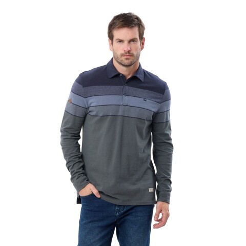 REMERA POLO XS-3XL AZUL