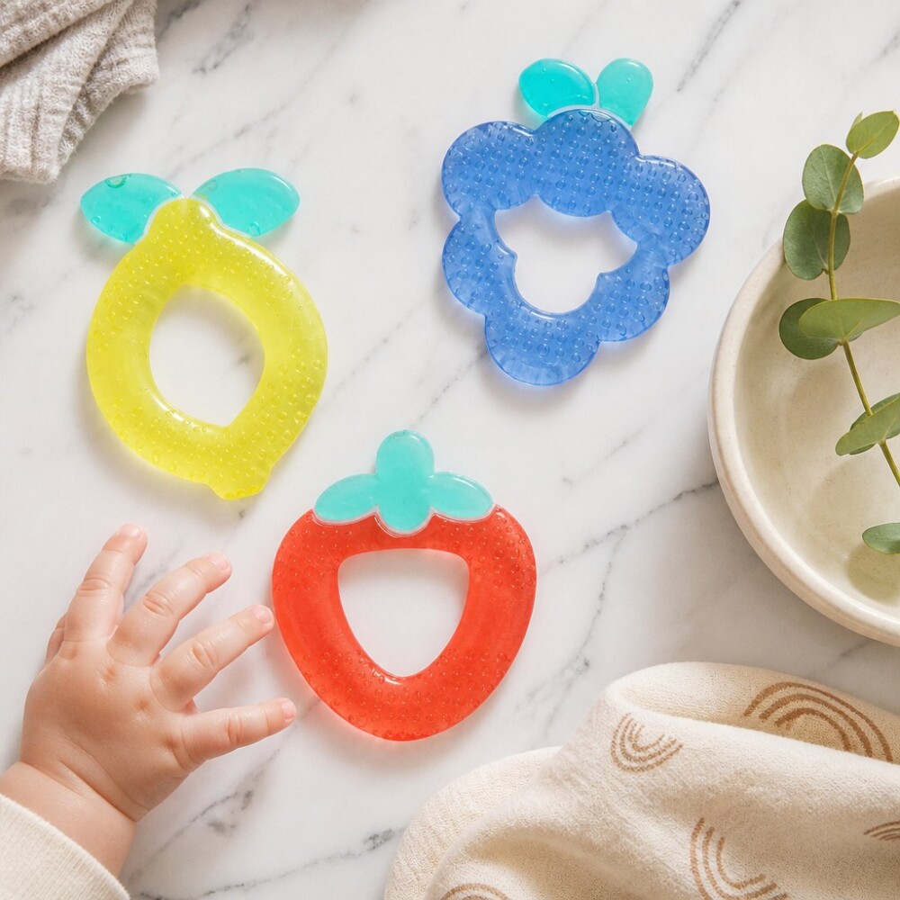 Set x3 mordillo gel BUBA frutas Set x3 mordillo gel BUBA frutas