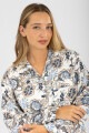 Pijama franela Flores
