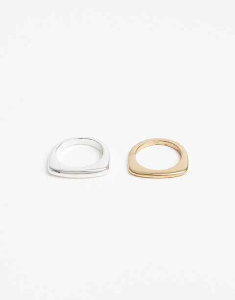 Sets Anillos Metal Sets De Anillos - Dorado