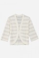 Cardigan rayado GRIS