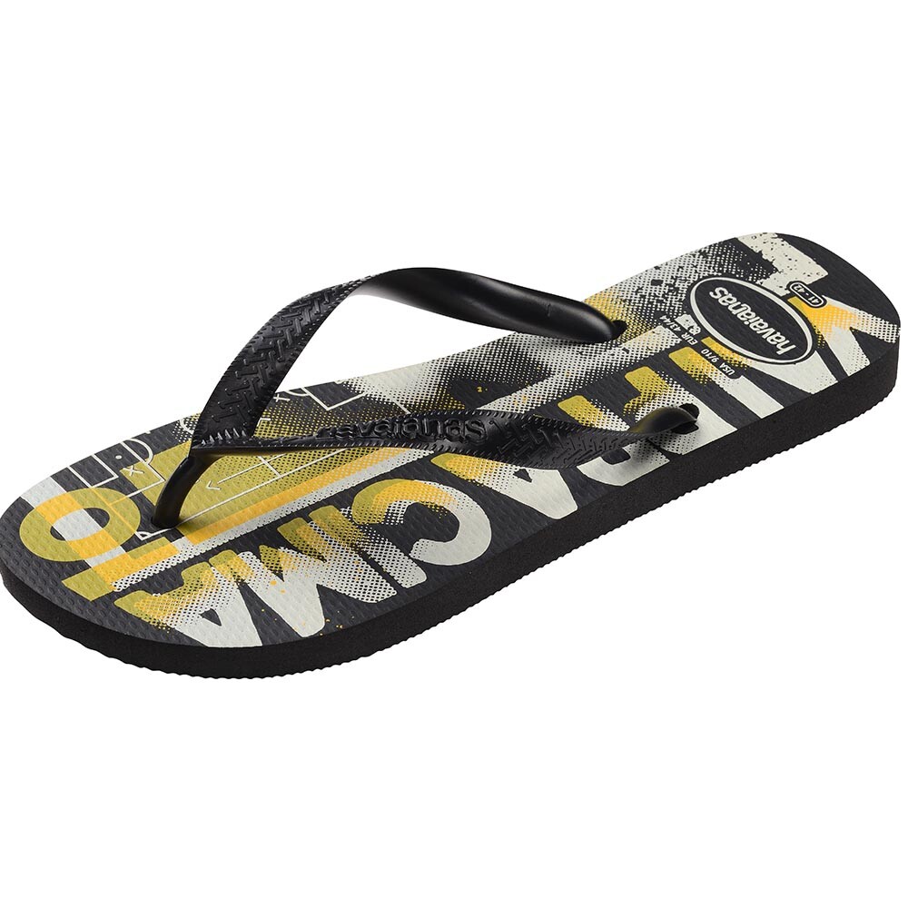 Sandalias Havaianas Top Athletic FC Hombre Negro/Negro/Negro