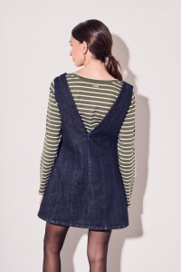 Remera Rayada Oliva
