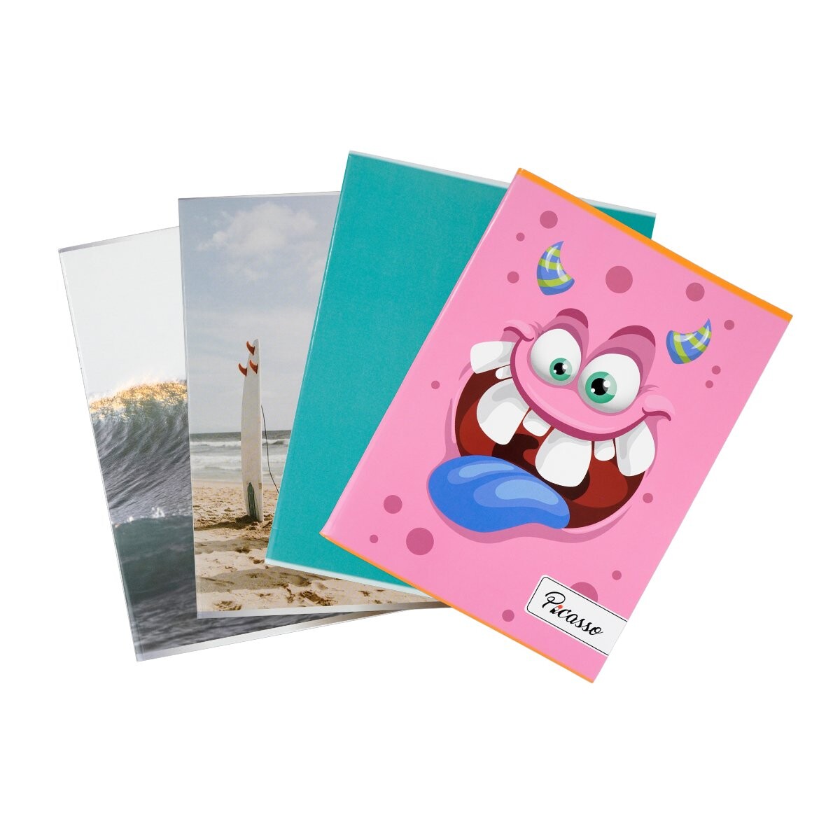 Cuaderno Picasso engrampado 48hojas rayado 