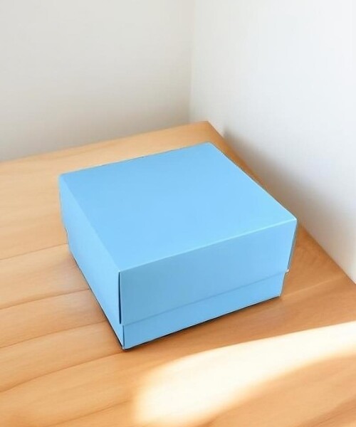 Caja eco 06 - 15x16x9 cm. CELESTE