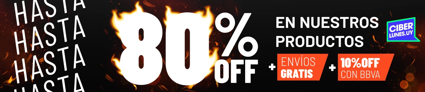 CIBER LUNES Hasta 80% OFF!