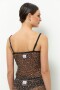 TOP FUJIAN Animal Print