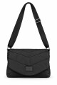 Cartera UNIQUE Puffer regulable Negro