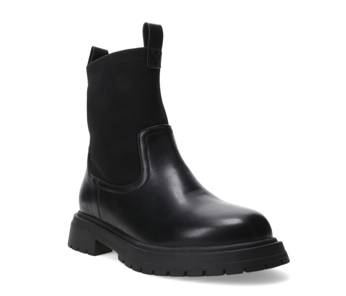 Bota SITKA con simil cuero elastizado Black