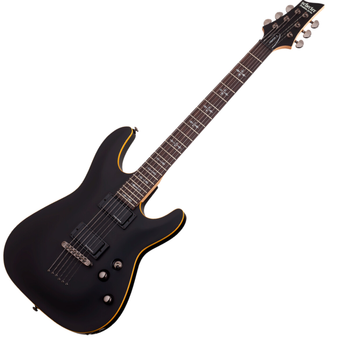 Guitarra Eléctrica Schecter Demon 6 Aged Black Satin 